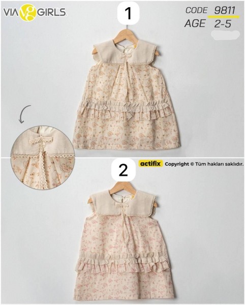Платье Для Девочки Via Girls (2-3-4-5лет)