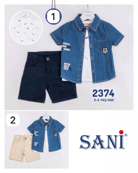 Костюм Тройка Для Мальчика Sani (9-12-18-24мес.) 