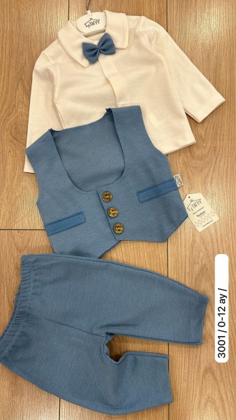 Костюм Тройка Для Мальчика Taffy (0-3/3-6/6-9/9-12мес.)