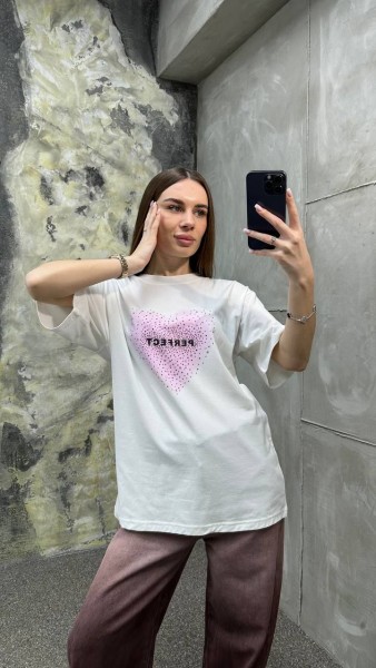 Женская Футболка Cute