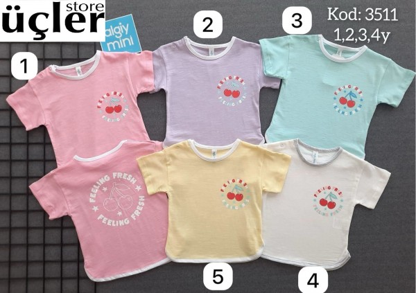 Футболка Для Девочки Algiy (1-2-3-4лет)