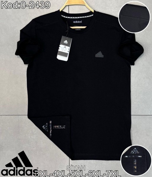 Мужская Футболка Adidas (Большие размеры)