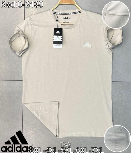 Мужская Футболка Adidas (Большие размеры)
