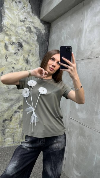 Женская Футболка Cute