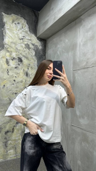 Женская Футболка Cute