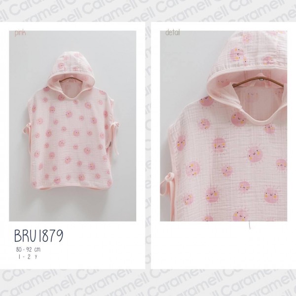 Халат Пончо Для Девочки Caramell (1-2лет)