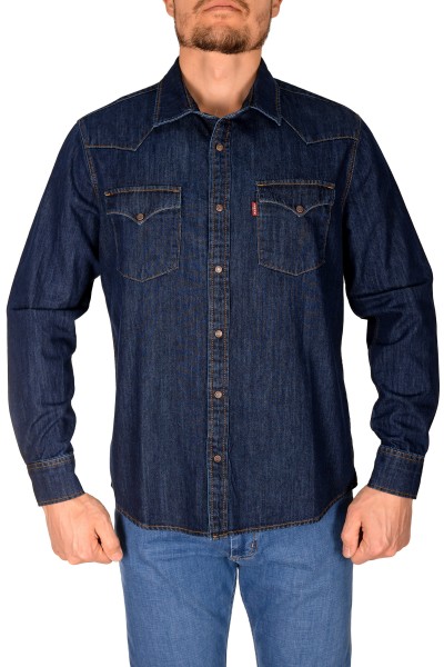 Мужская Джинсовая Рубашка Levis