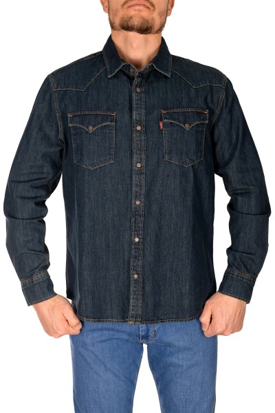 Мужская Джинсовая Рубашка Levis