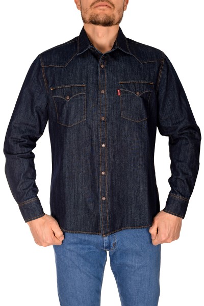 Мужская Джинсовая Рубашка Levis
