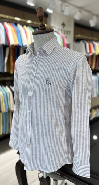 Мужская Рубашка Brunello Cucinelli