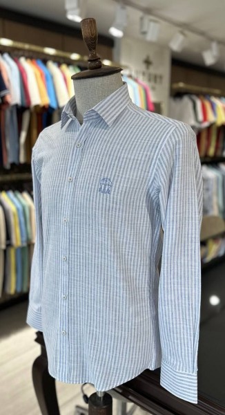 Мужская Рубашка Brunello Cucinelli