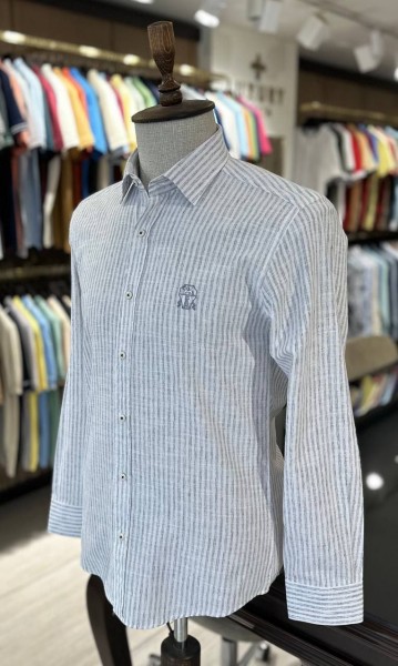 Мужская Рубашка Brunello Cucinelli