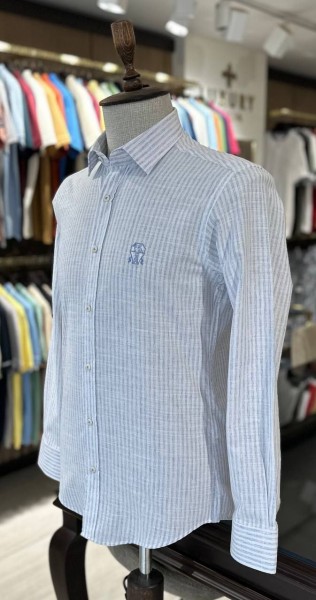 Мужская Рубашка Brunello Cucinelli