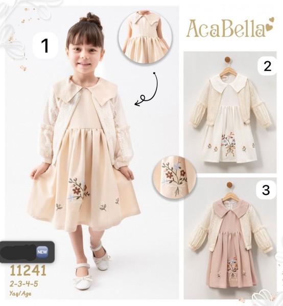 Платье Для Девочки Aca Bella (2-3-4-5лет)