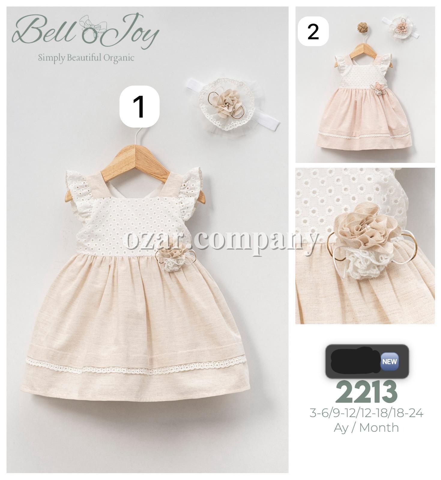 Платье Для Девочки Bello Joy (3-6/9-12/12-18/18-24мес.)