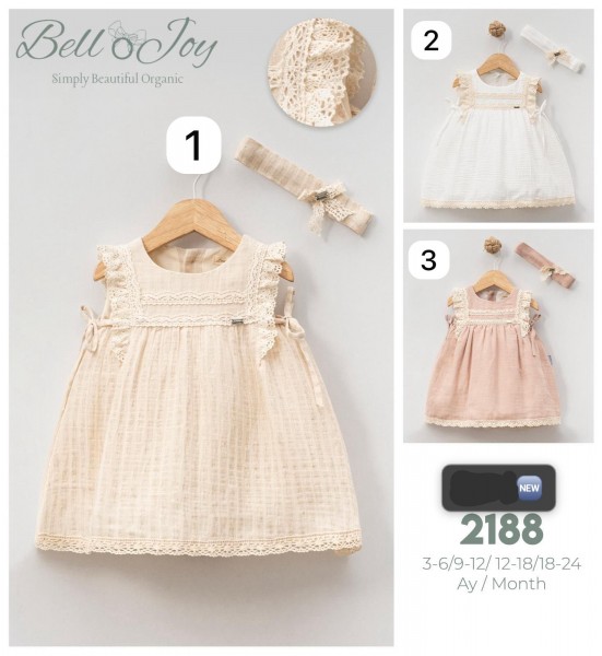 Платье Для Девочки Bello Joy (3-6/9-12/12-18/18-24мес.)