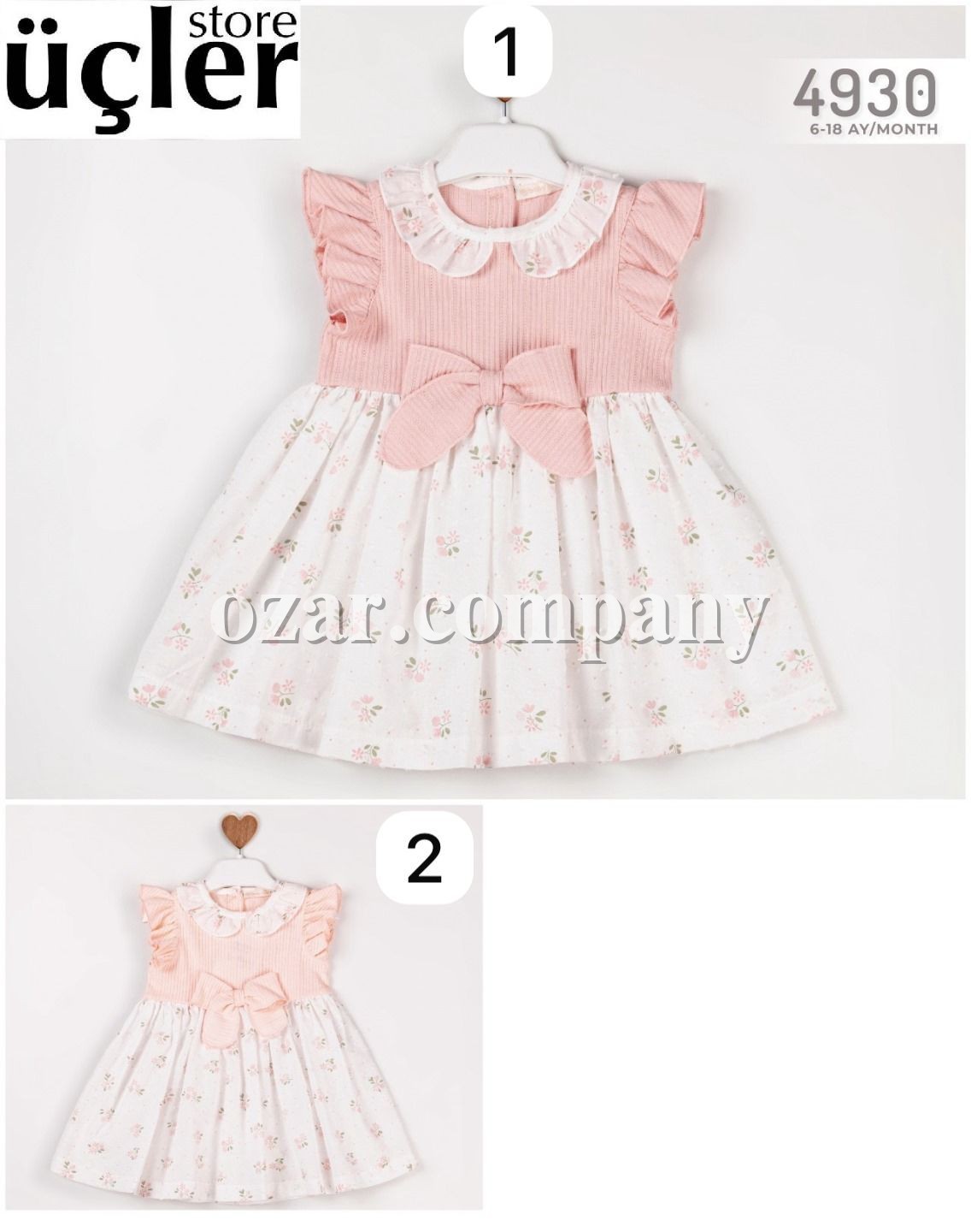 Платье Для Девочки Baby Rose (6-9-12-18мес)