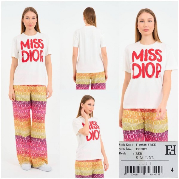 Женская Футболка Dior