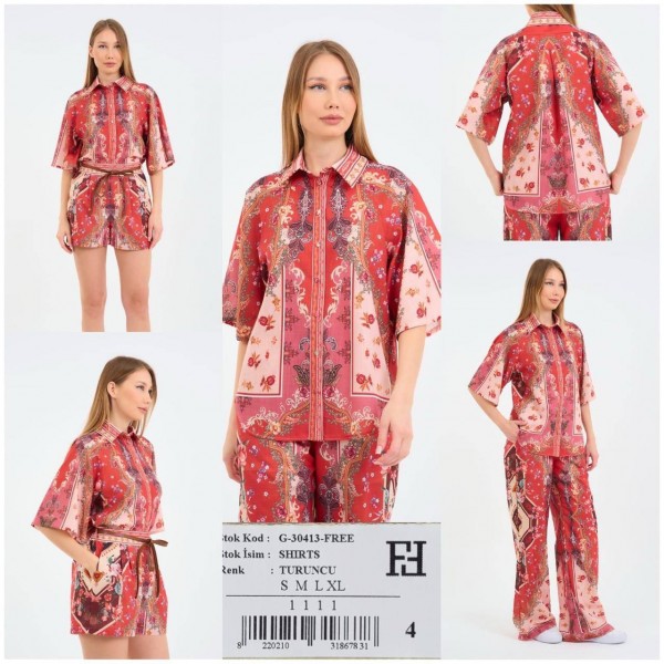 Женская Рубашка Free Fashion