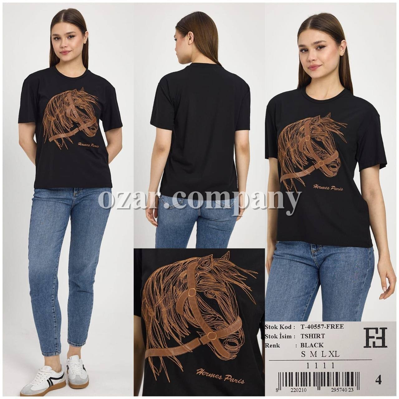 Женская Футболка Hermes