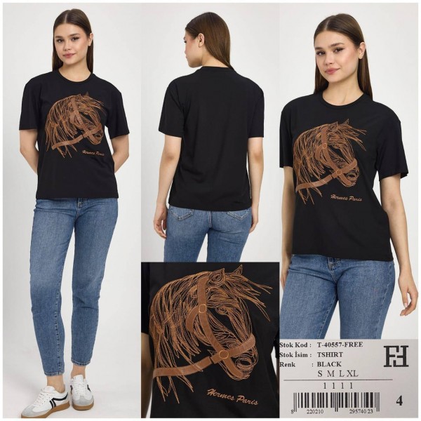 Женская Футболка Hermes