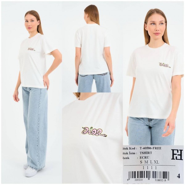 Женская Футболка Dior