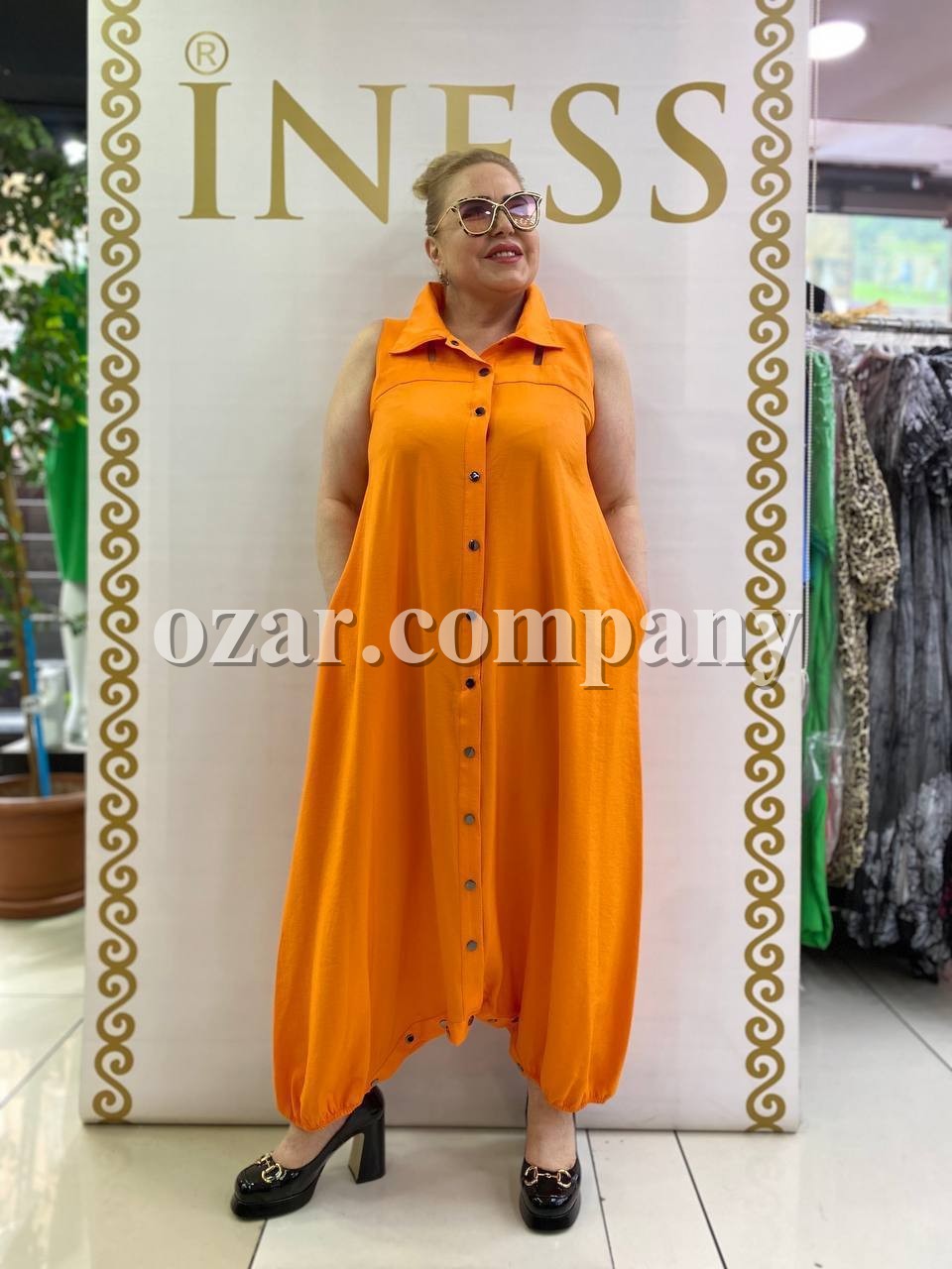 Женский Комбинезон Iness (Большие размеры)