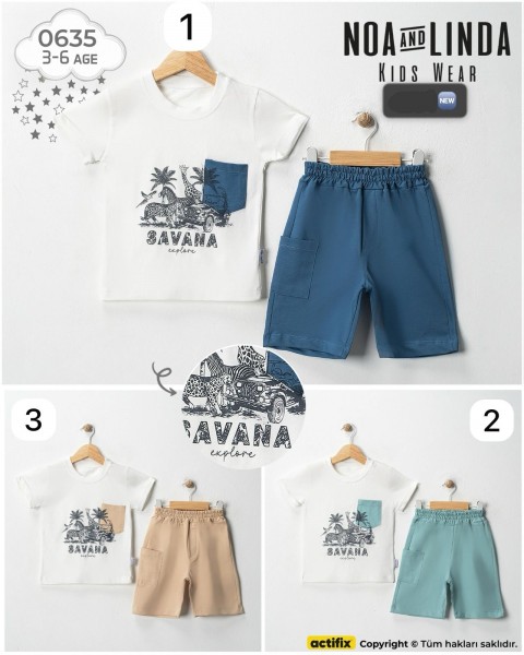 Костюм Для Мальчика Noa Linda (3-4-5-6лет) 