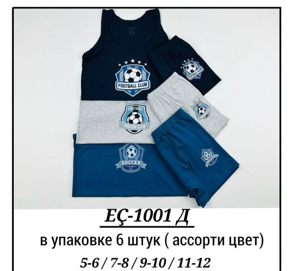 Комплект Нижнего Белья Для Мальчика Pier Lone (5-6/7-8/9-10/11-12лет)