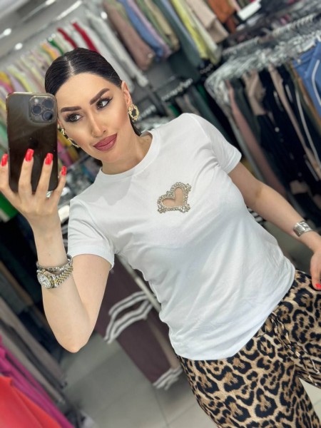 Женская Футболка Coco Bianca