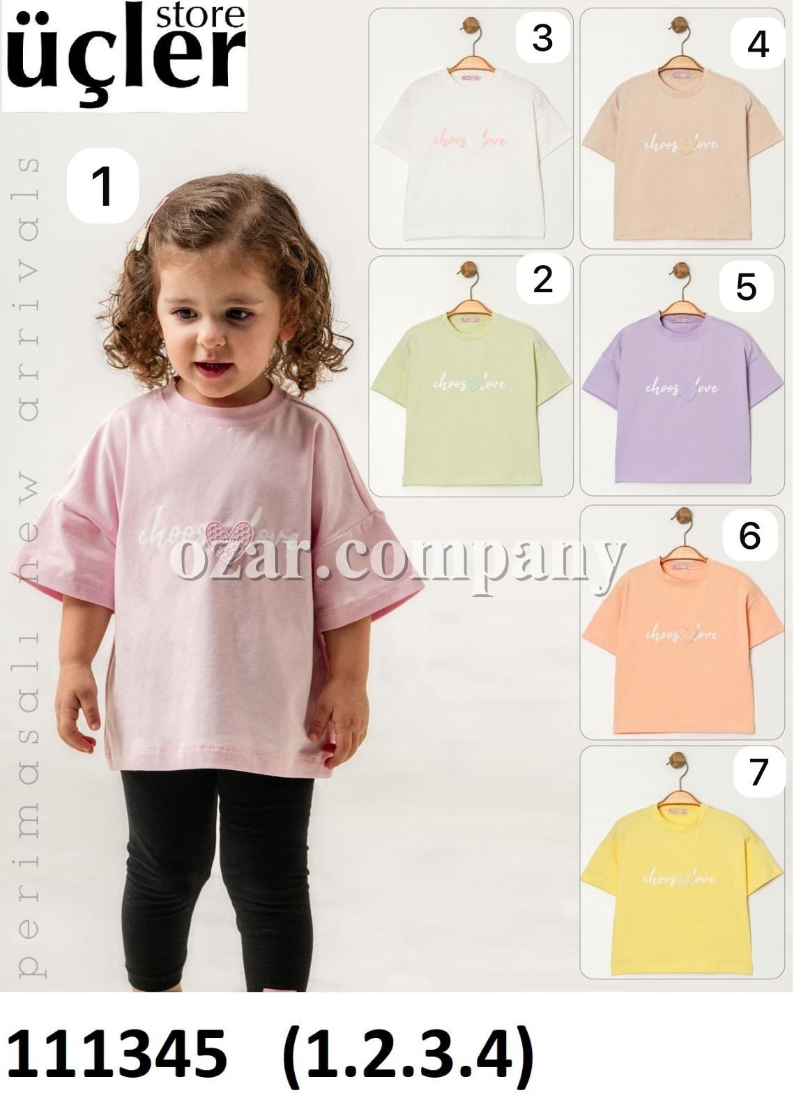 Футболка Для Девочки Peri Masali (1-2-3-4лет)