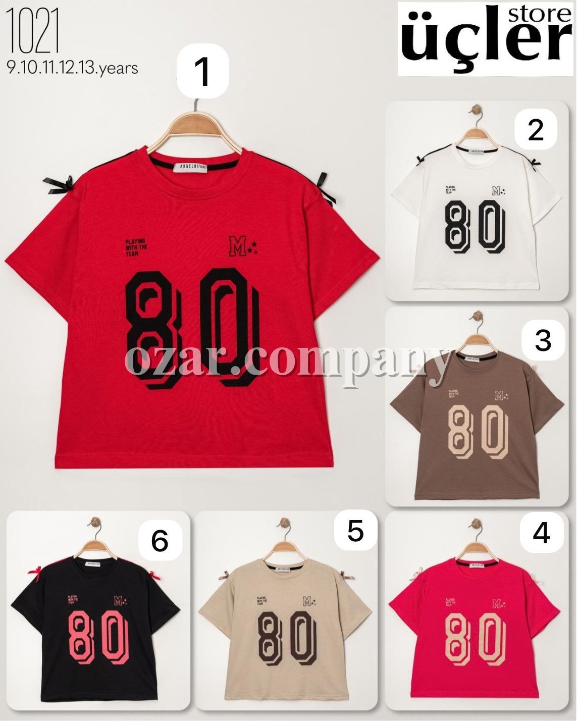 Футболка Для Девочки Angelos (9-10-11-12-13лет) 