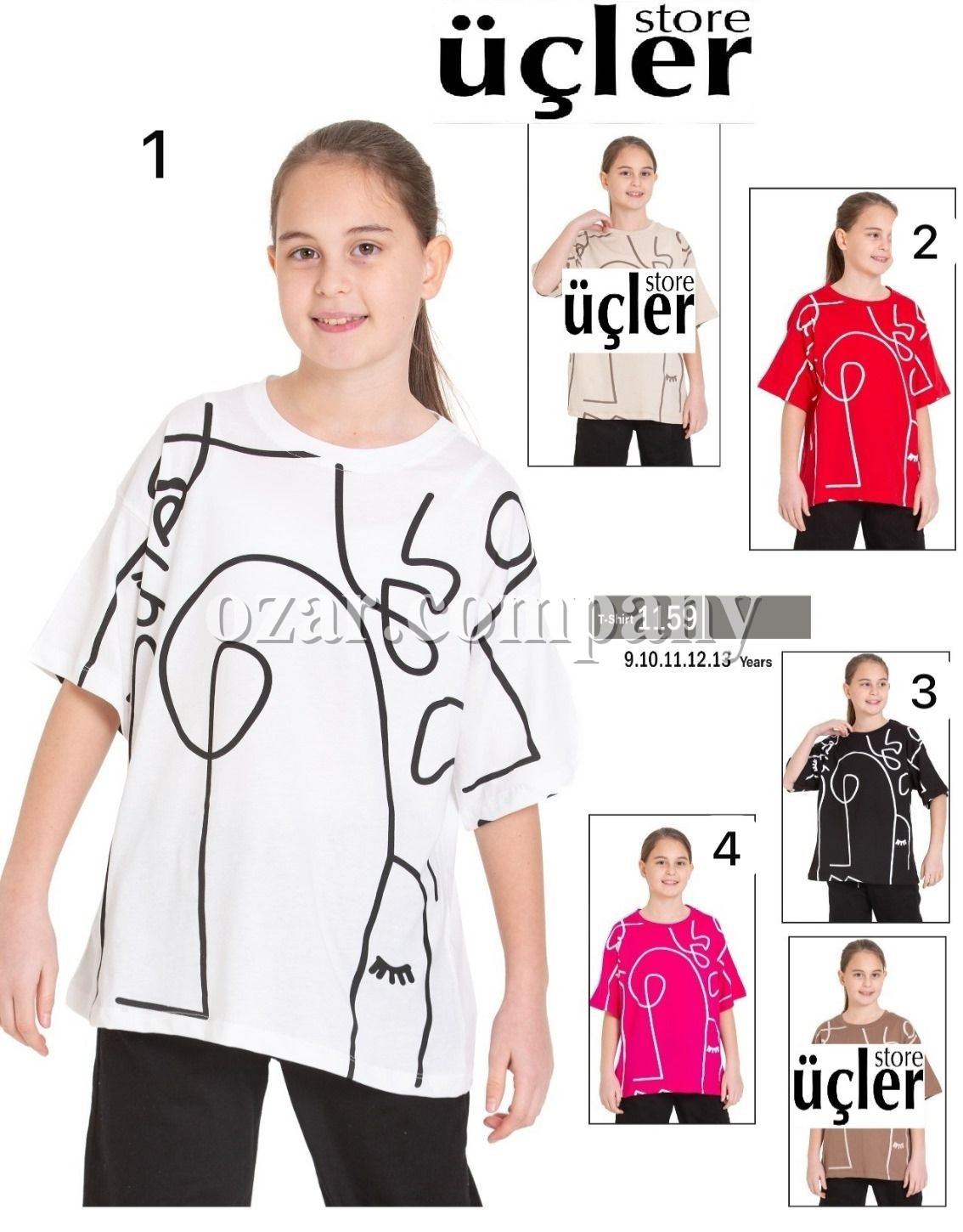 Футболка Для Девочки Angelos (9-10-11-12-13лет) 