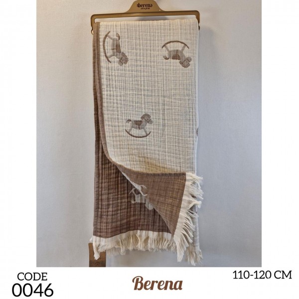 Муслиновый Плед Для Мальчика Berena (110*120) 