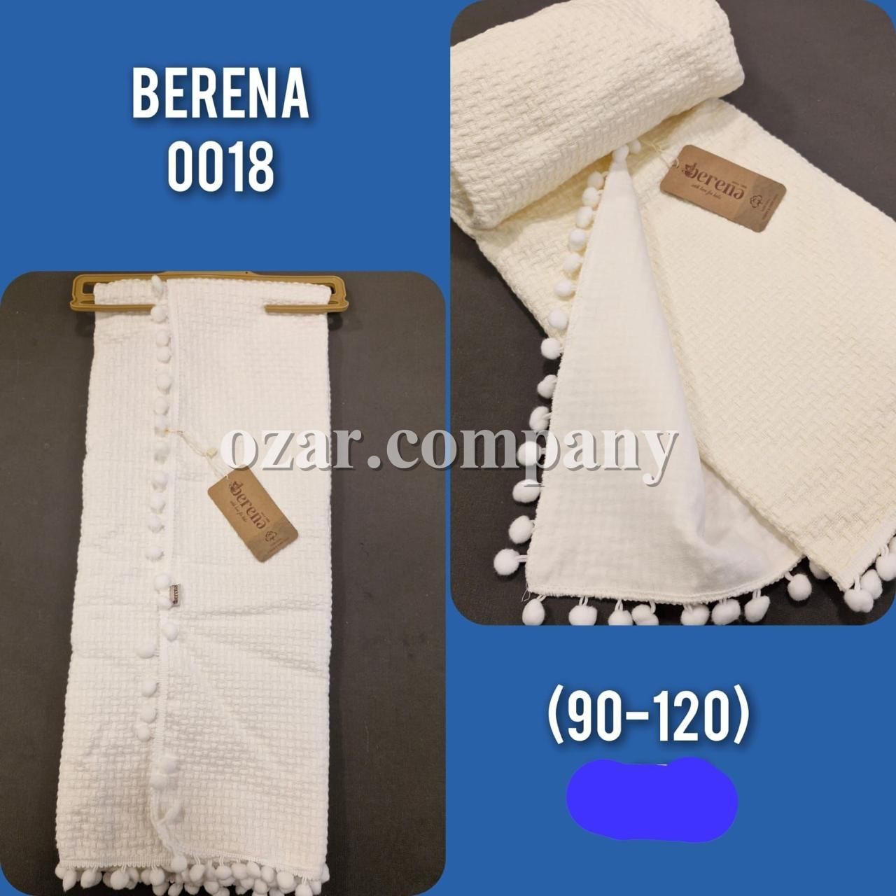 Плед Для Новорождённых Berena (90*120) 