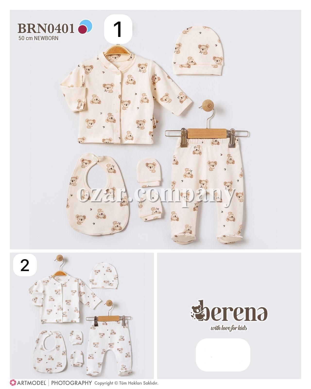 Комплект Для Новорождённых Berena (0-3мес.)