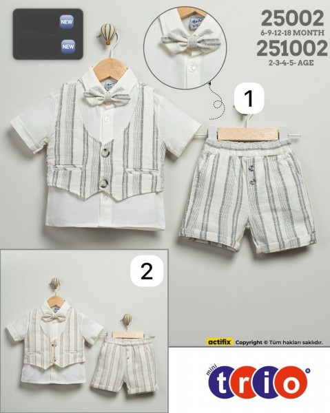 Костюм Тройка Для Мальчика Trio (2-3-4-5лет)
