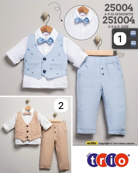 Костюм Тройка Для Мальчика Trio (2-3-4-5лет)