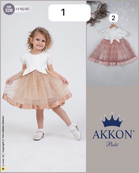 Платье Для Девочки Akkon Neon Bebe (3-4-5-6лет)