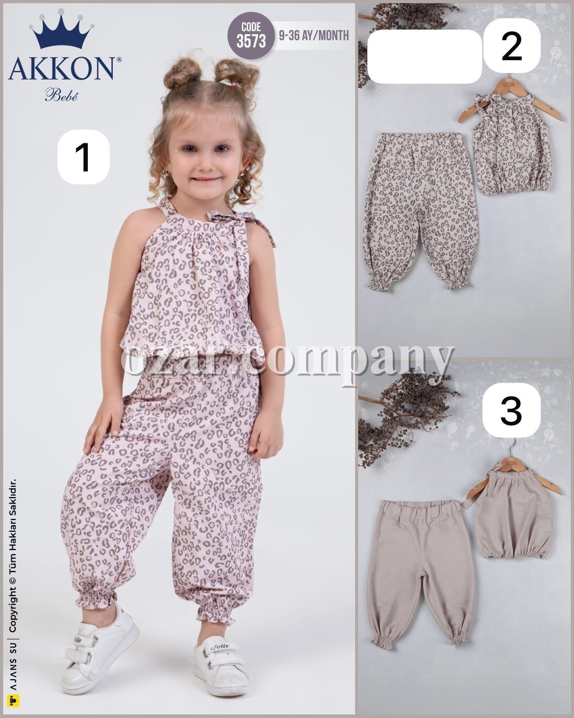 Костюм Для Девочки Akkon Neon Bebe (9-12-24-36мес.)