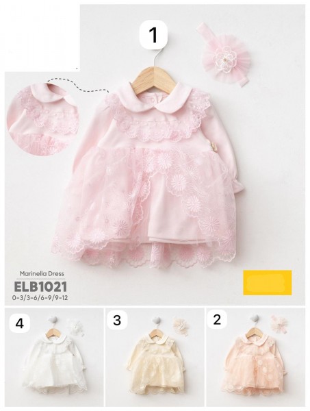 Платье Для Девочки Miniday Baby (0-3/3-6/6-9/9-12мес.)
