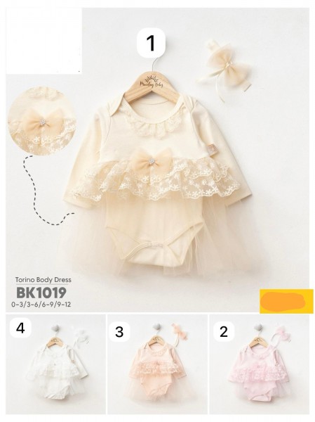 Бодик Для Девочки Miniday Baby (0-3/3-6/6-9/9-12мес.)