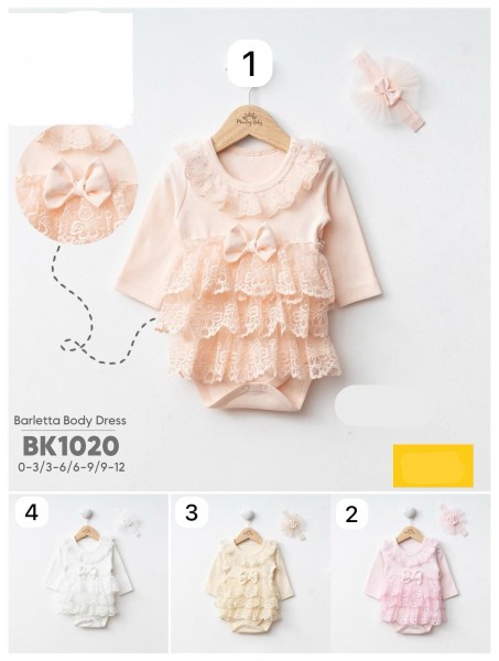 Бодик Для Девочки Miniday Baby (0-3/3-6/6-9/9-12мес.)