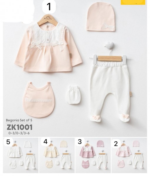 Комплект Для Девочки Miniday Baby (0-3/0-3/3-6мес.)