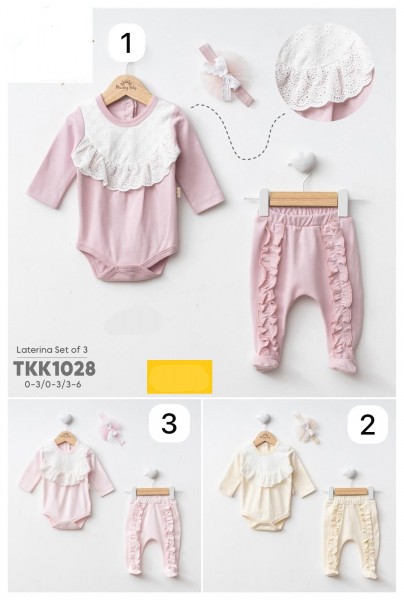 Комплект Для Девочки Miniday Baby (0-3/0-3/3-6мес.)