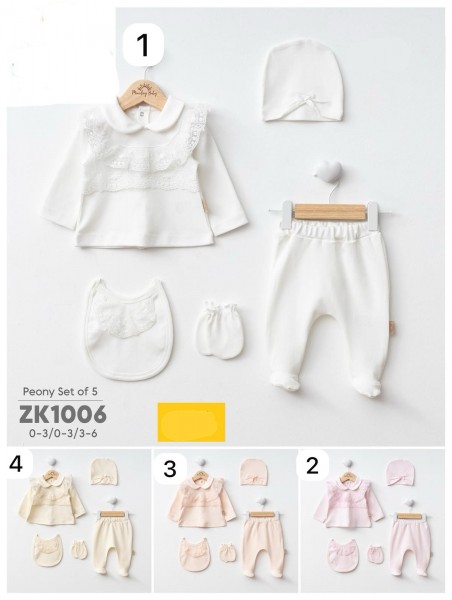 Комплект Для Девочки Miniday Baby (0-3/0-3/3-6мес.)