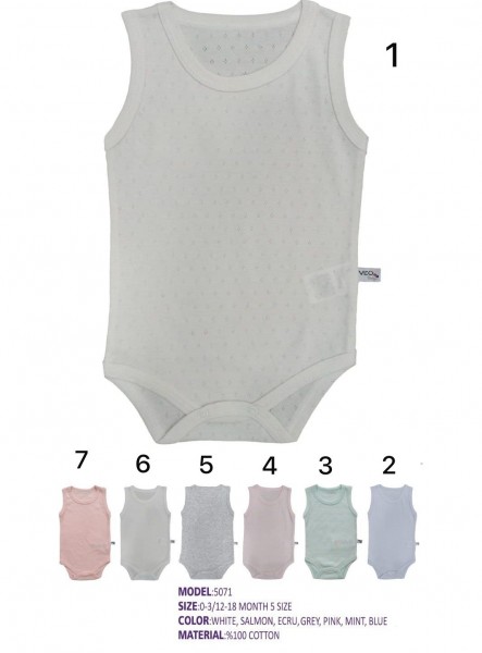 Бодик Для Новорождённых VEO Baby (0-3/3-6/6-9/9-12/12-18мес.)