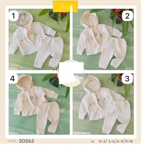 Костюм Тройка Для Новорождённых Anna Babba (0-3/3-6/6-9/9-12мес.)