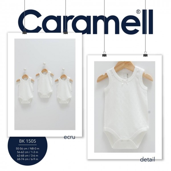 Комплект Бодиков Для Девочки Caramell (0/1-3/3-6/6-9мес. по 3шт.)