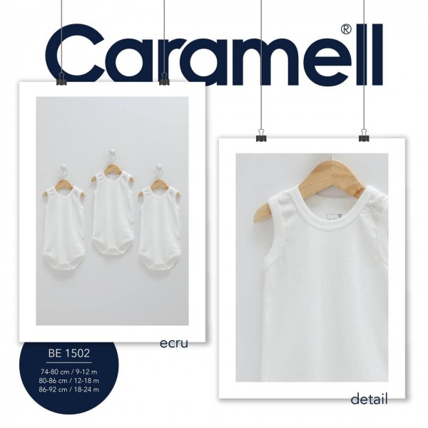 Комплект Бодиков Для Новорождённых Caramell (9-12/12-18/18-24мес. по 3шт.)